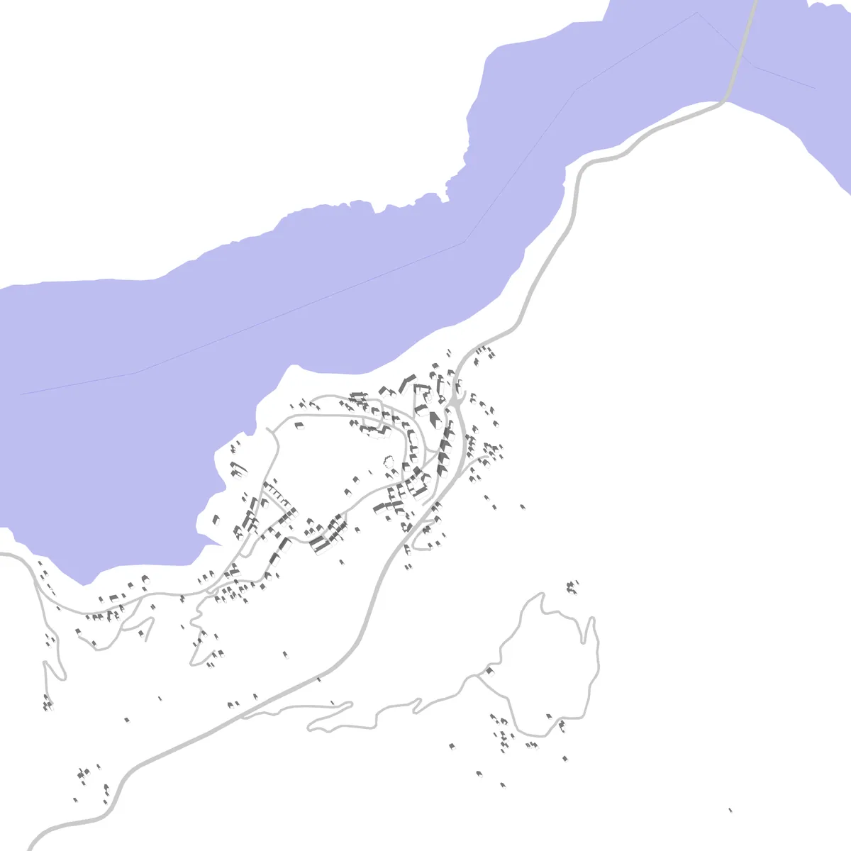 Plužine site plan (2.5 km)