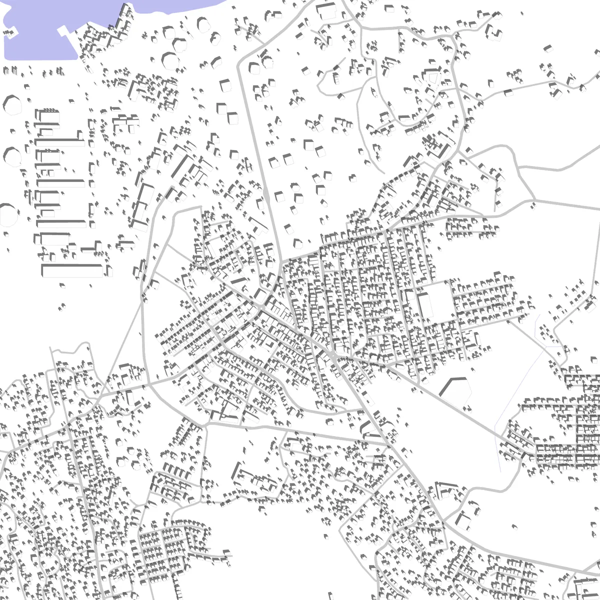 Point Fortin site plan (2.5 km)