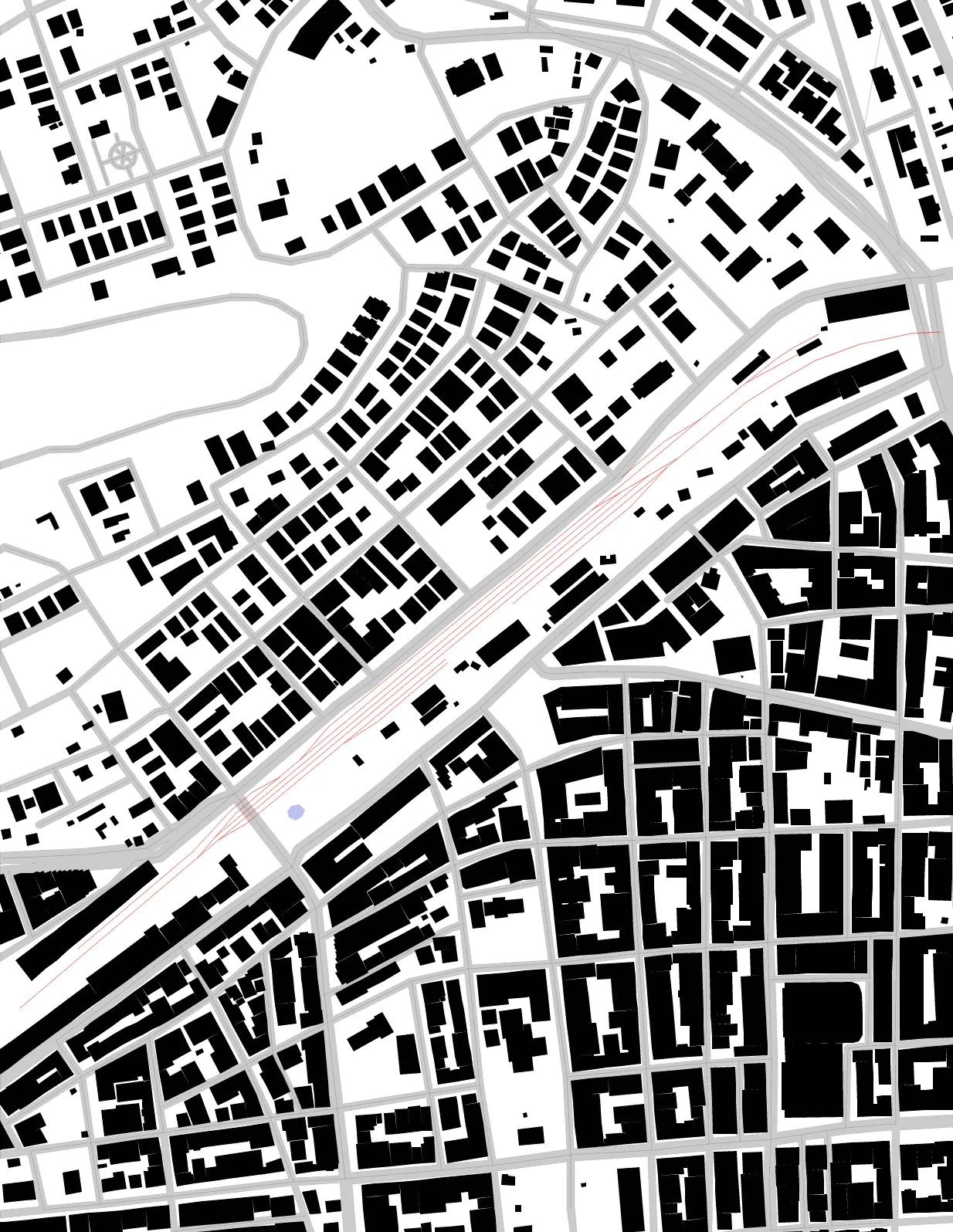 Polatlı figure ground plan