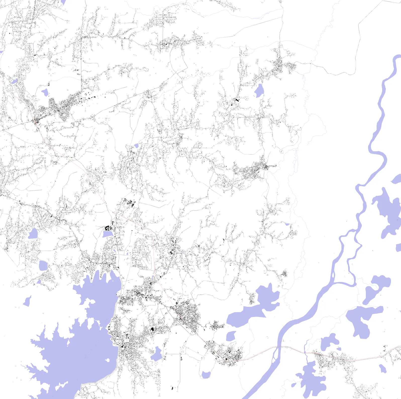 Polonnaruwa figure ground plan