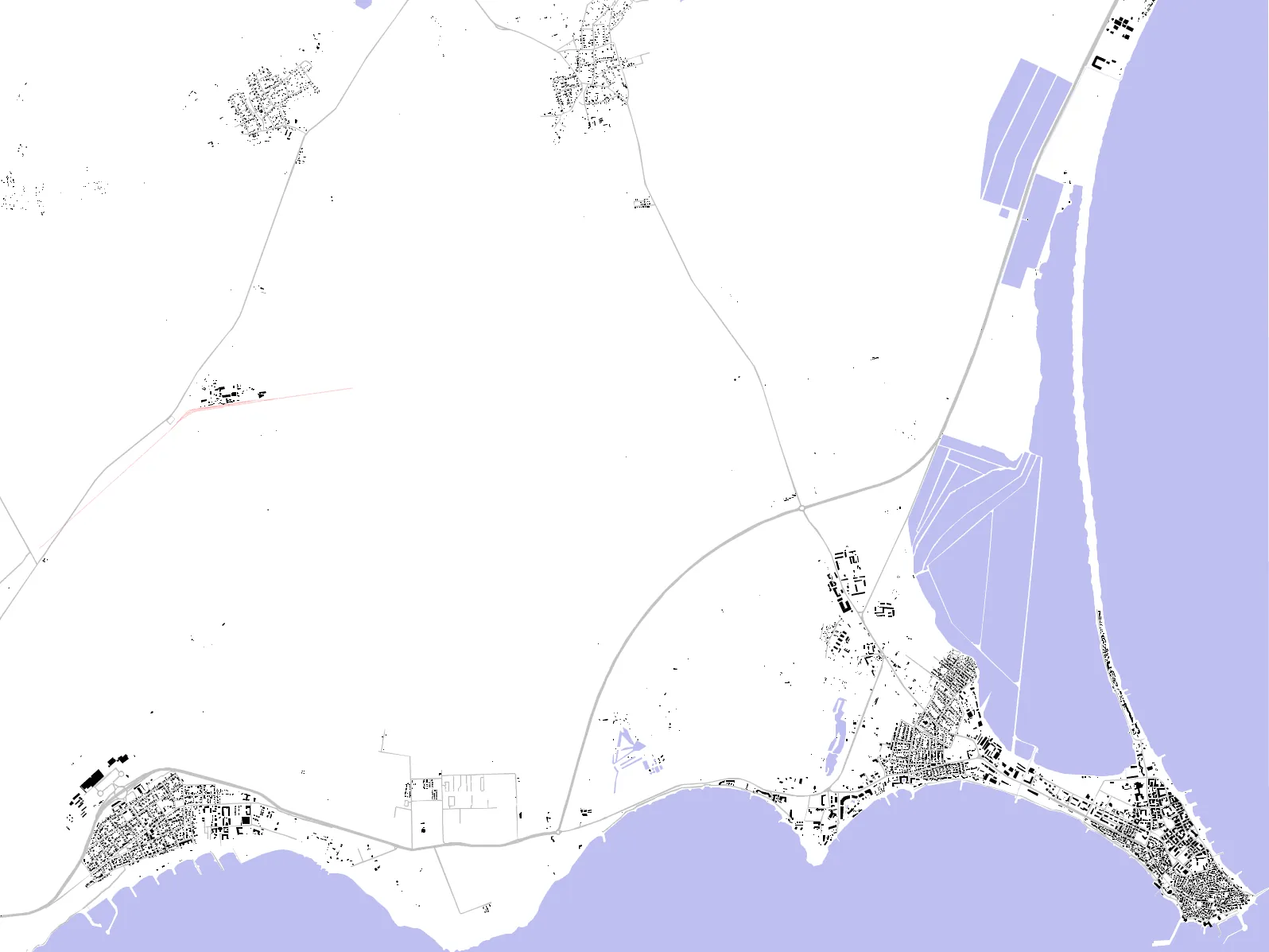Pomorie figure ground plan