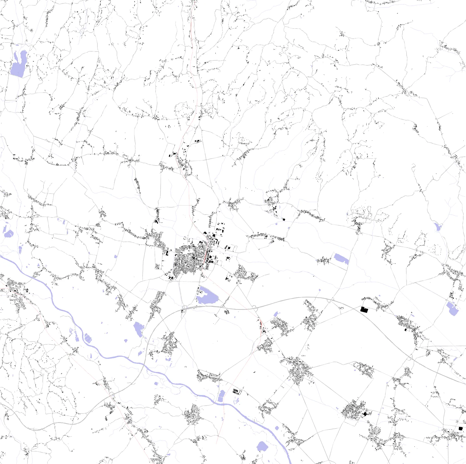 Pomurska figure ground plan