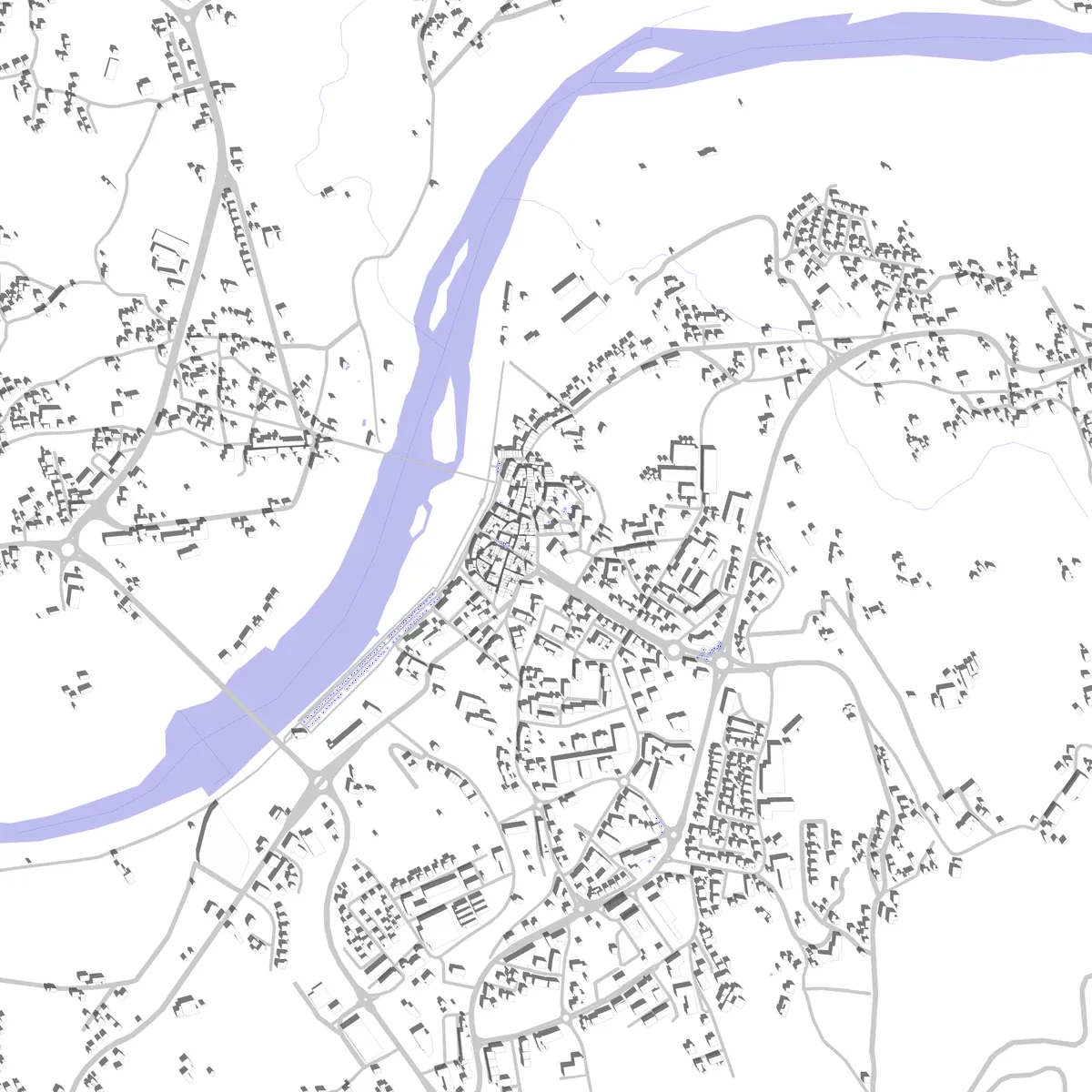 Ponte de Lima planta de localização (2,5 km)