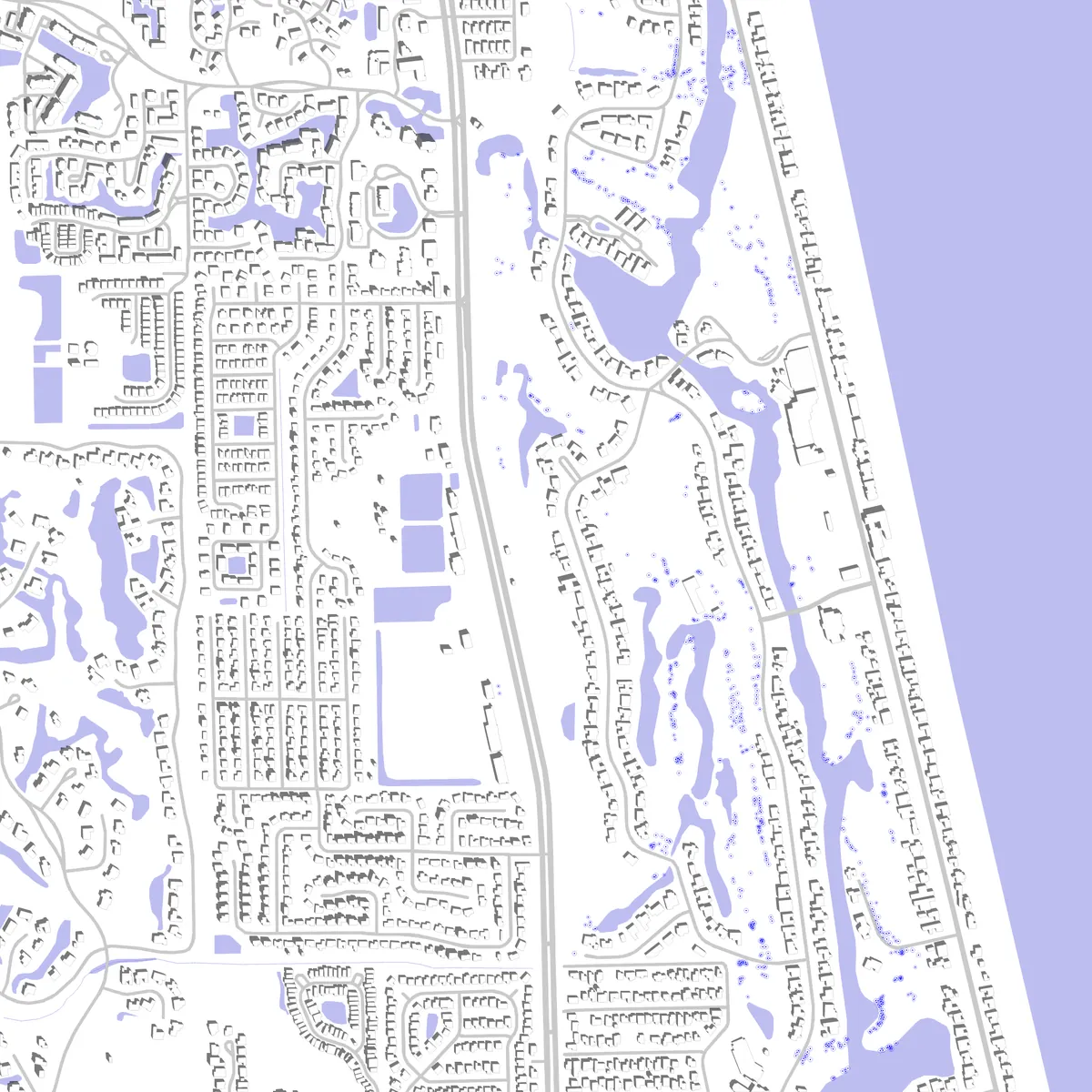 Ponte Vedra Beach site plan (2.5 km)