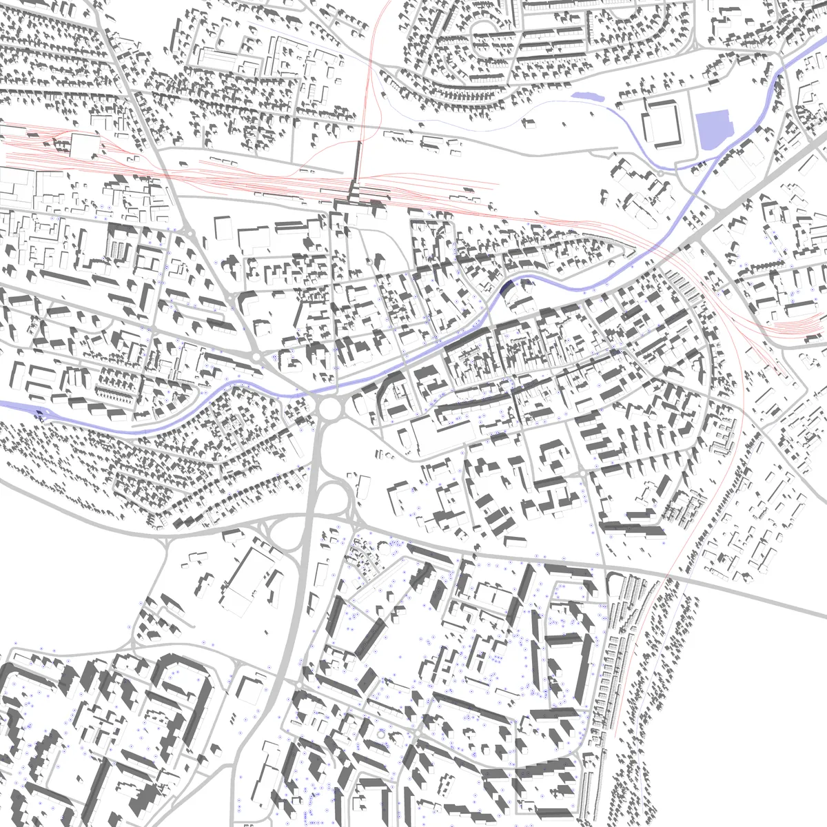 Poprad site plan (2.5 km)