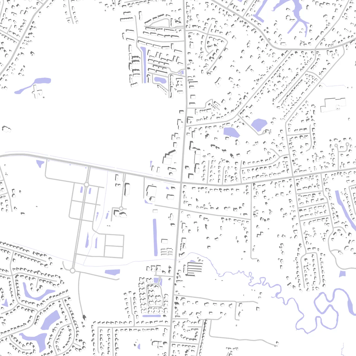 Poquoson site plan (2.5 km)