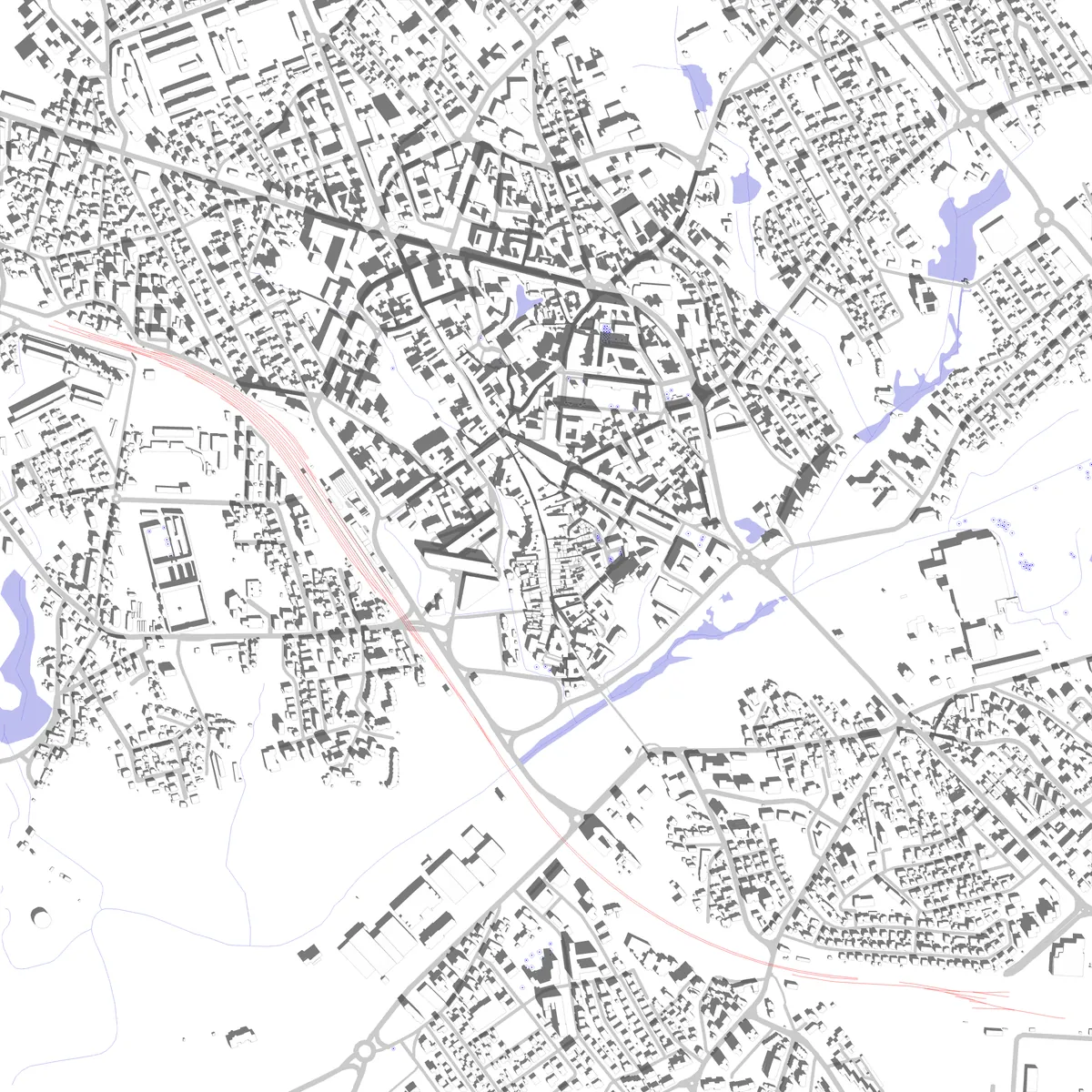Pordenone site plan (2.5 km)