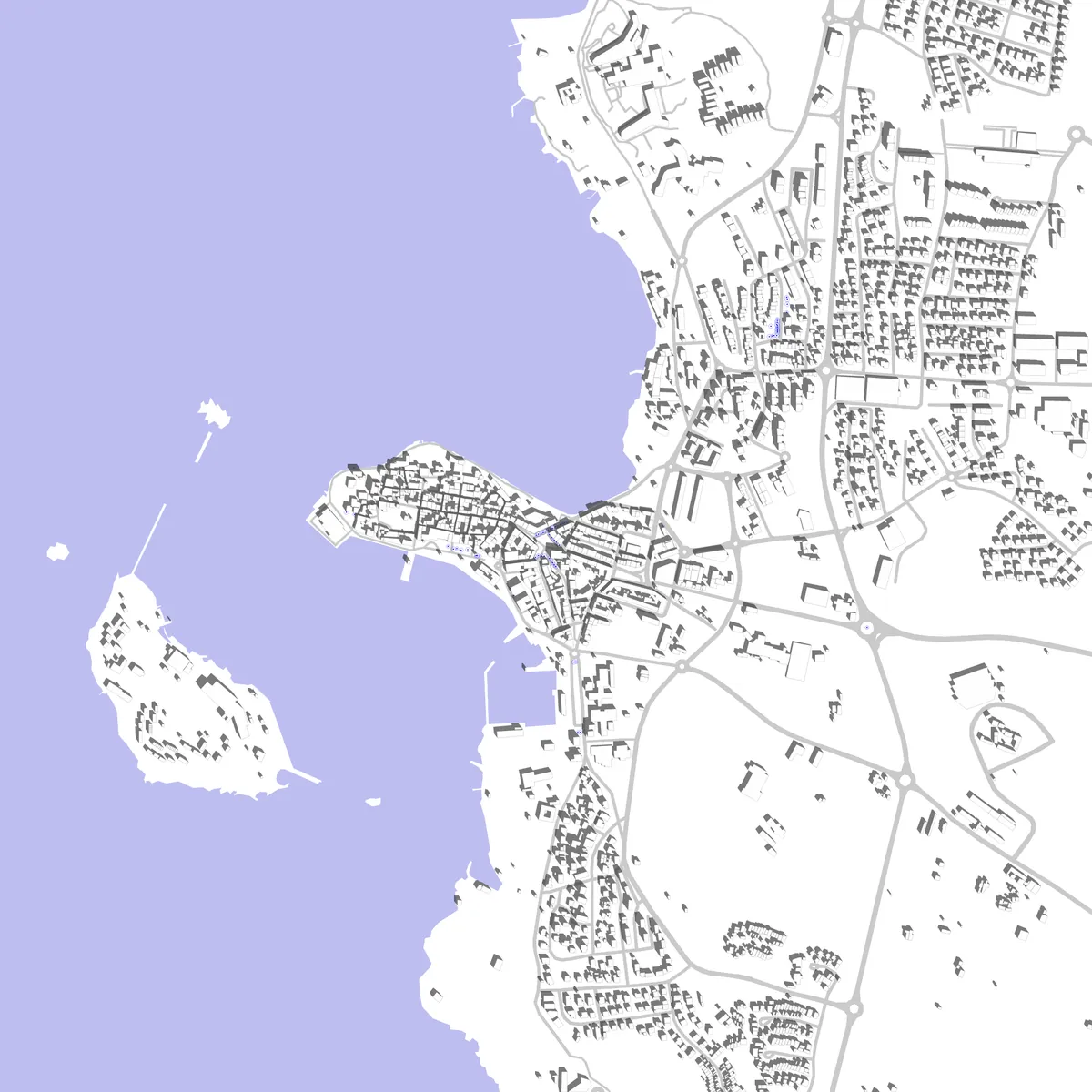 Poreč site plan (2.5 km)