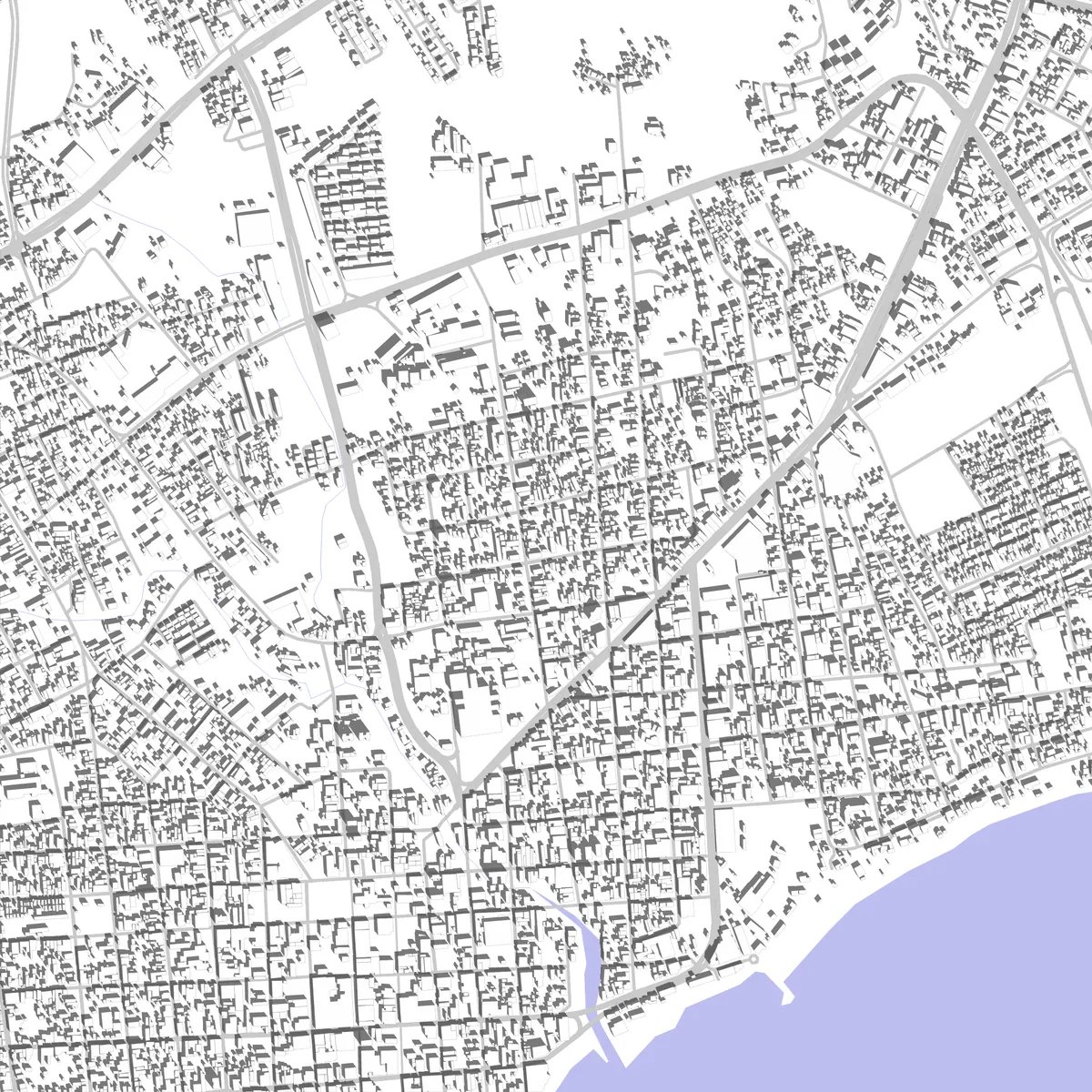 Porlamar site plan (2.5 km)