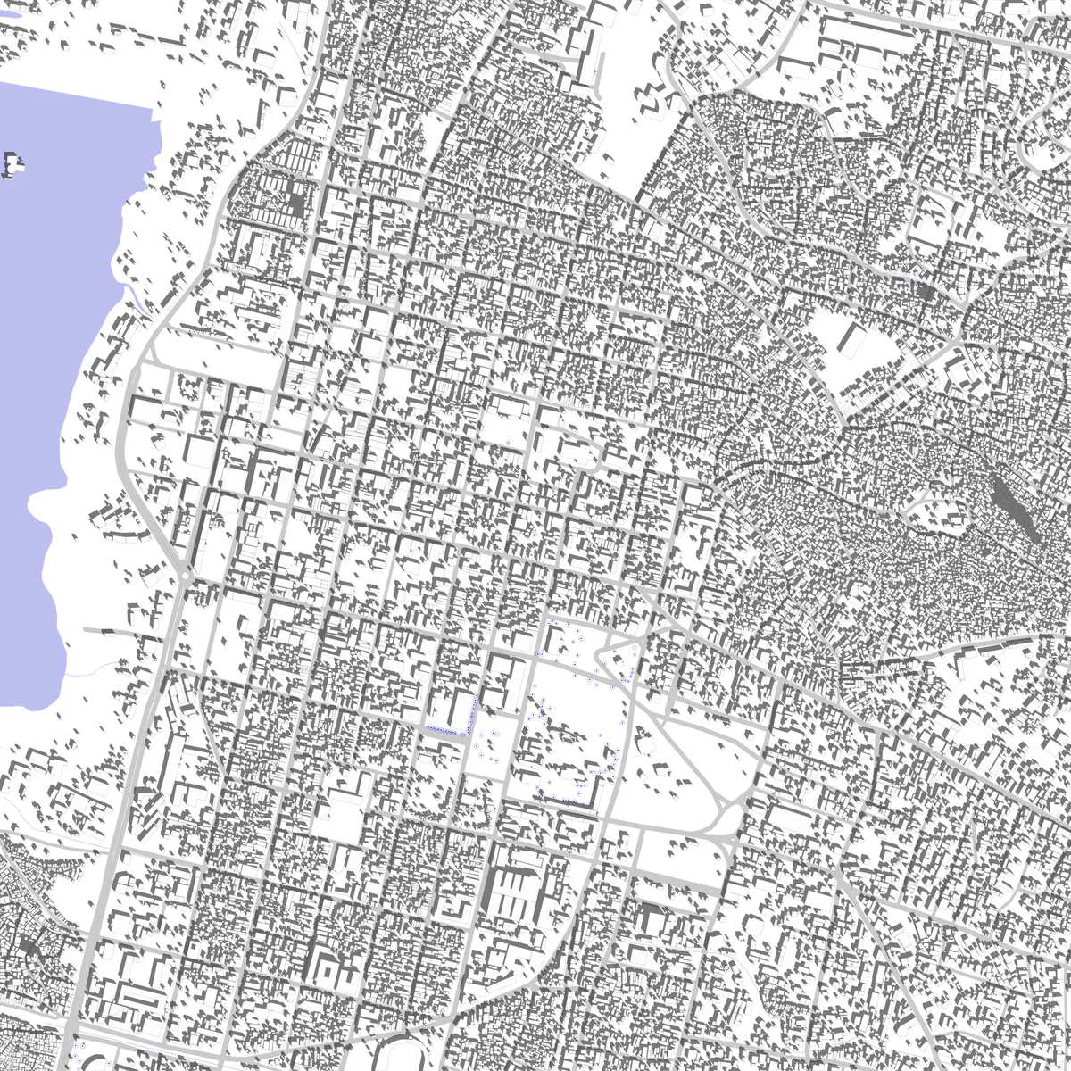 Port-au-Prince site plan (2.5 km)
