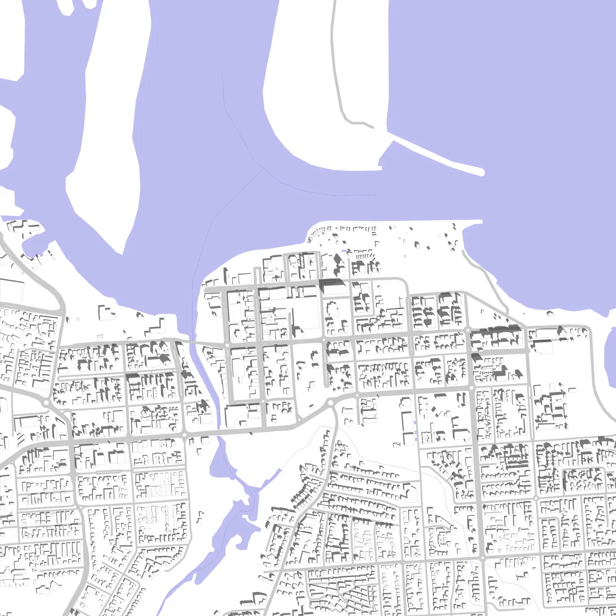 Port Macquarie site plan (2.5 km)