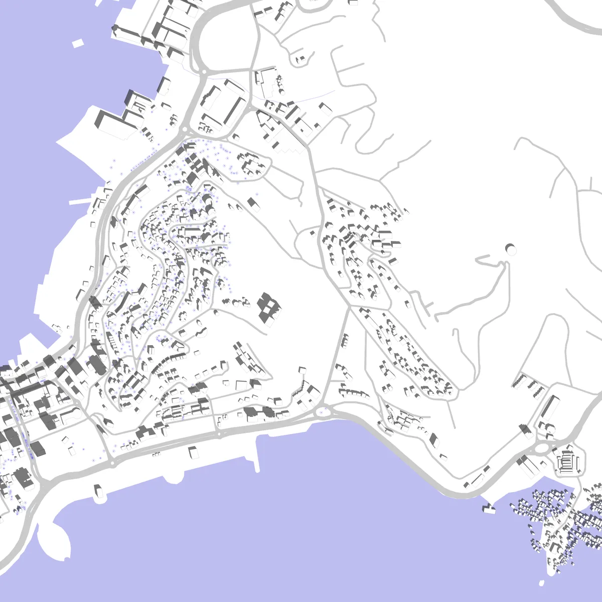 Port Moresby site plan (2.5 km)
