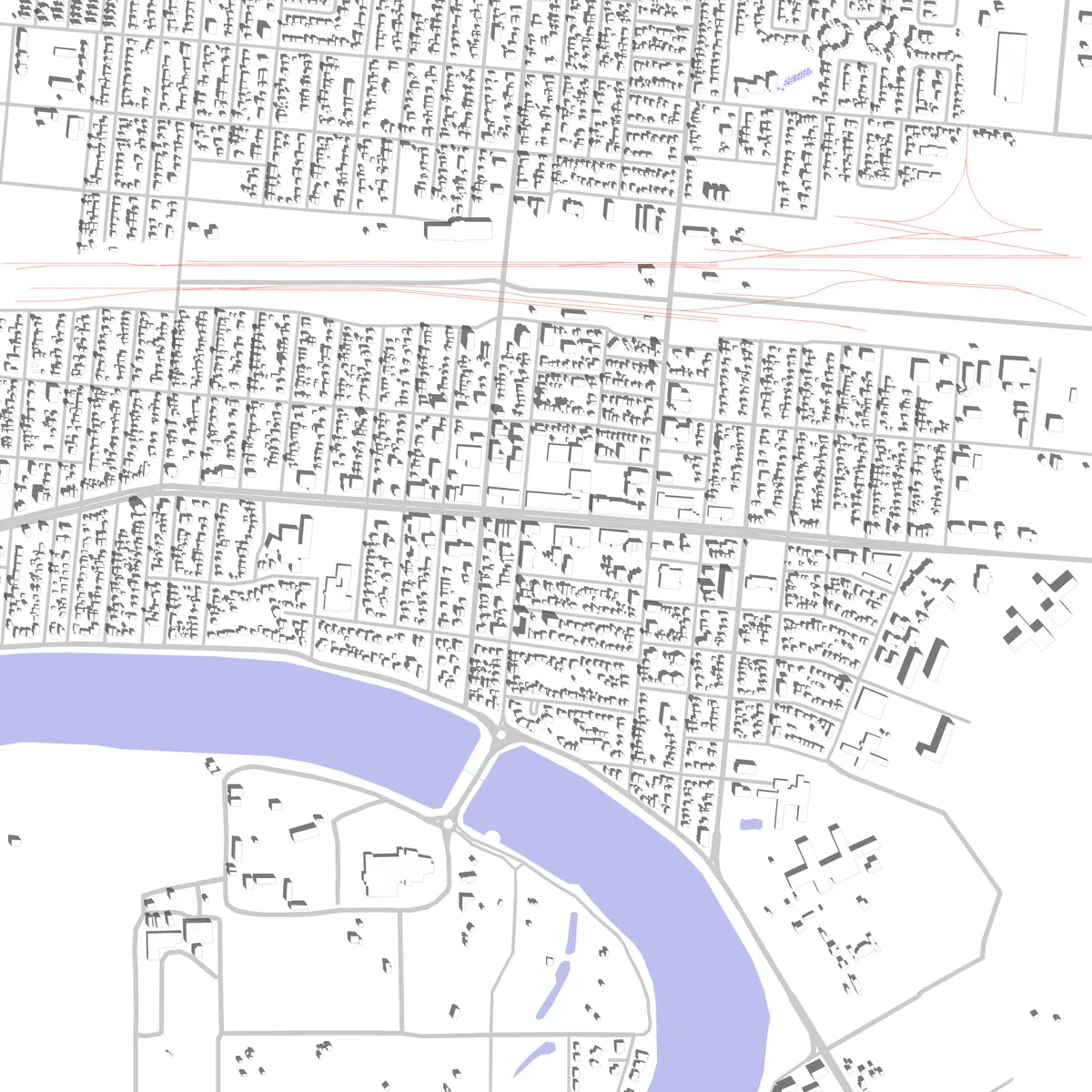 Portage la Prairie site plan (2.5 km)