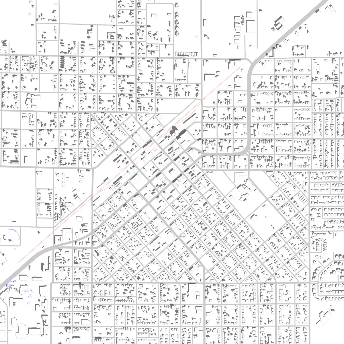 Portales site plan (2.5 km)