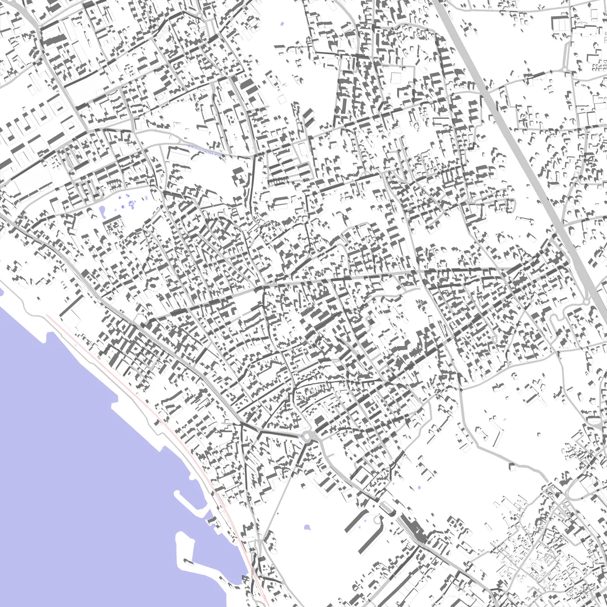 Portici site plan (2.5 km)