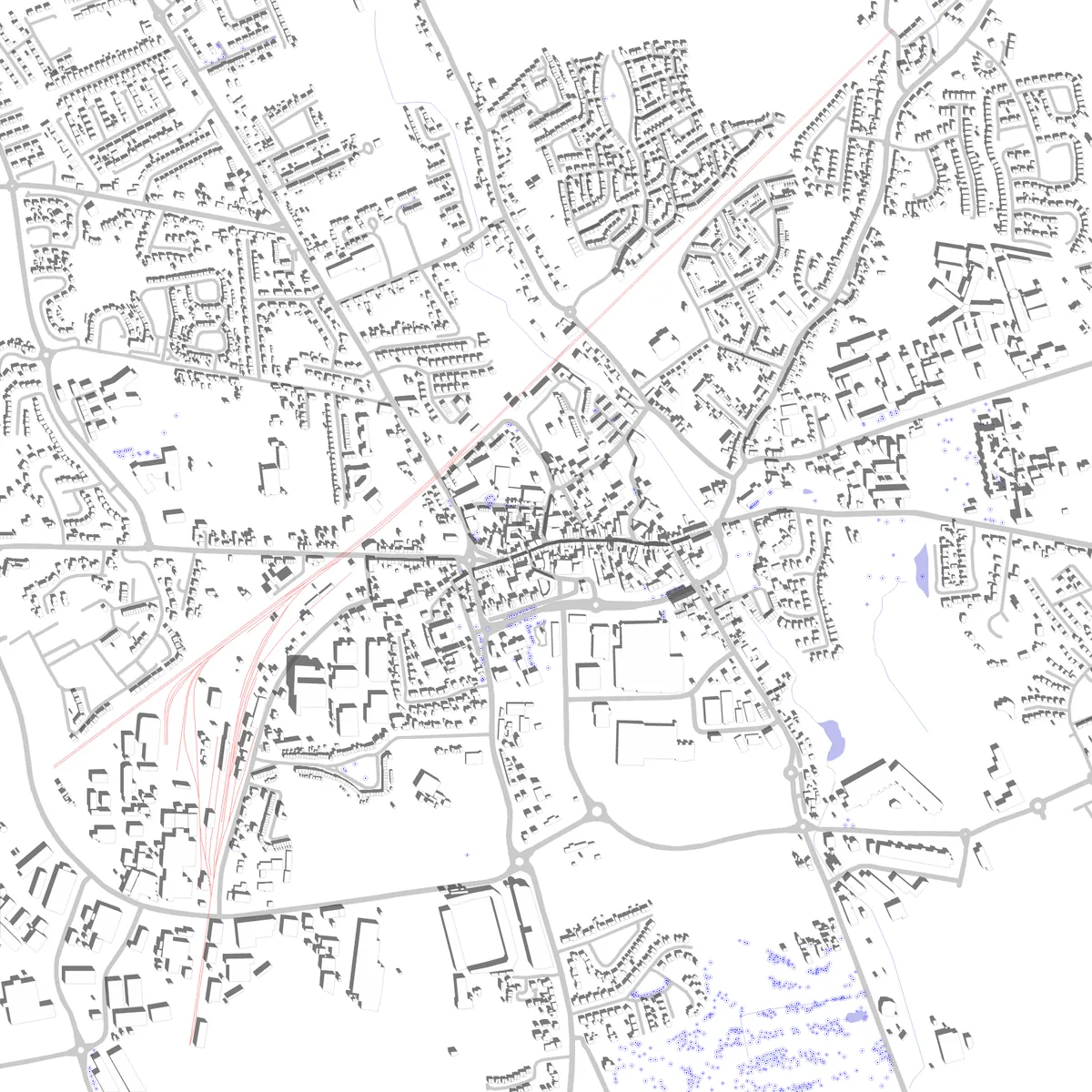 Portlaoise site plan (2.5 km)