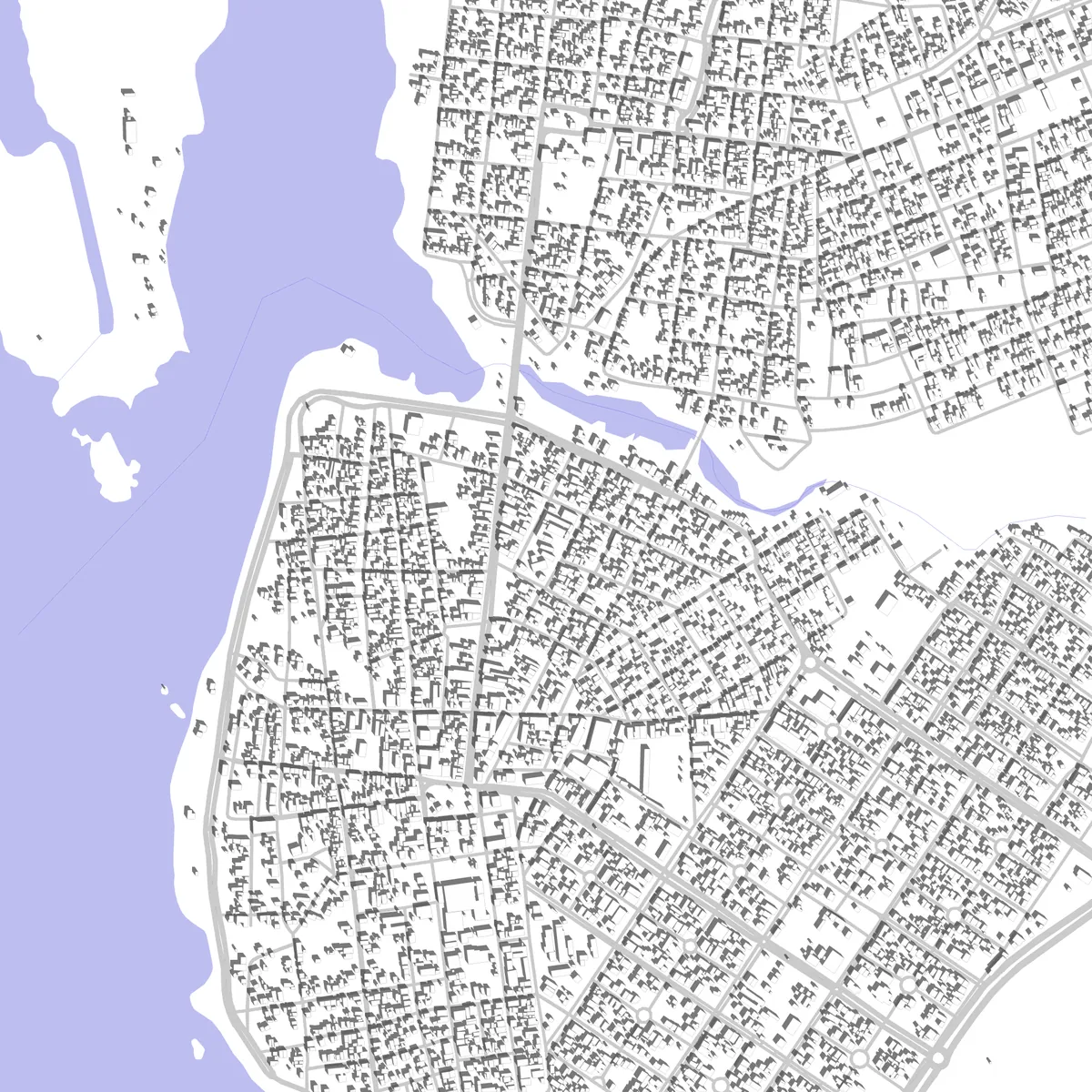 Porto Nacional planta de localização (2,5 km)