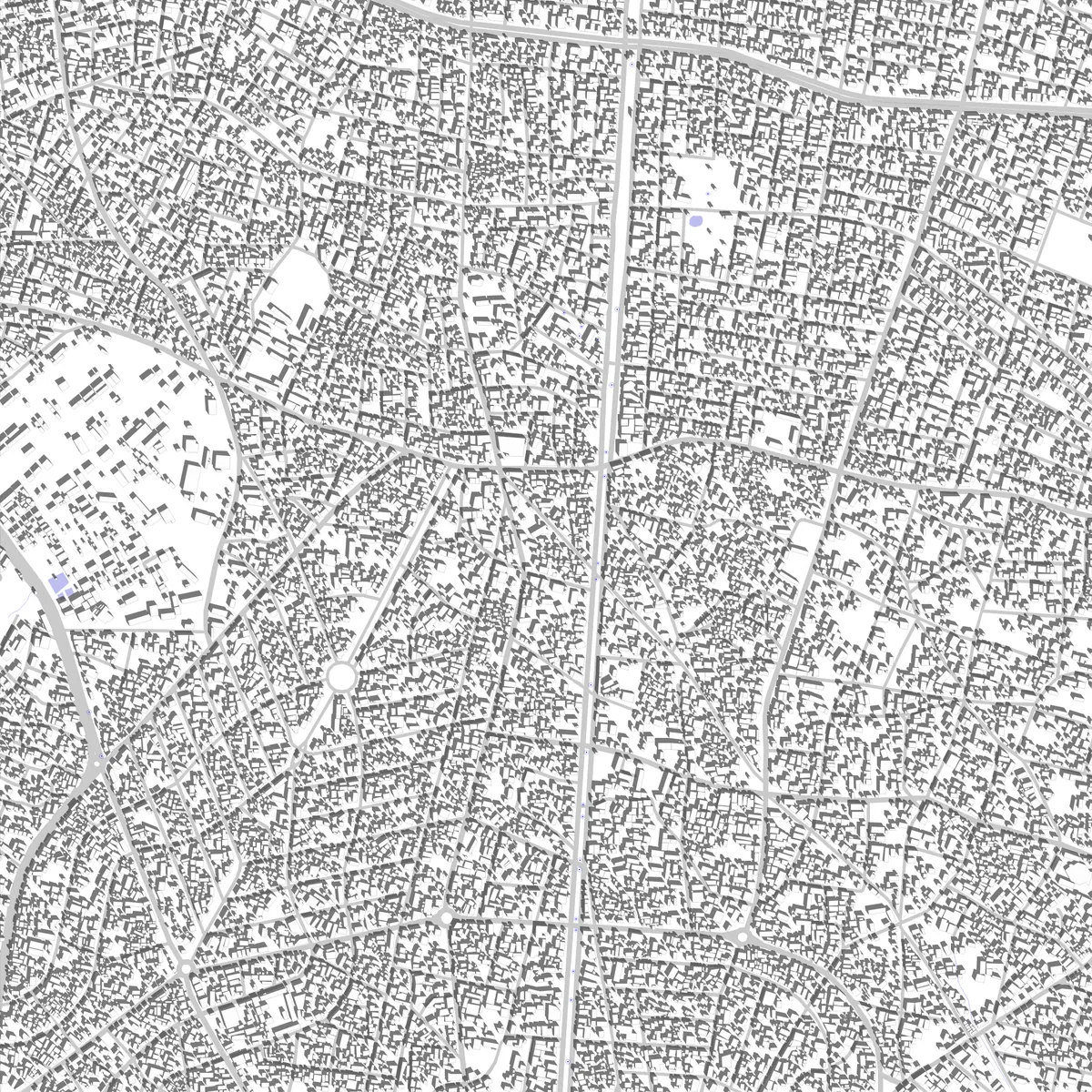 Porto-Novo site plan (2.5 km)