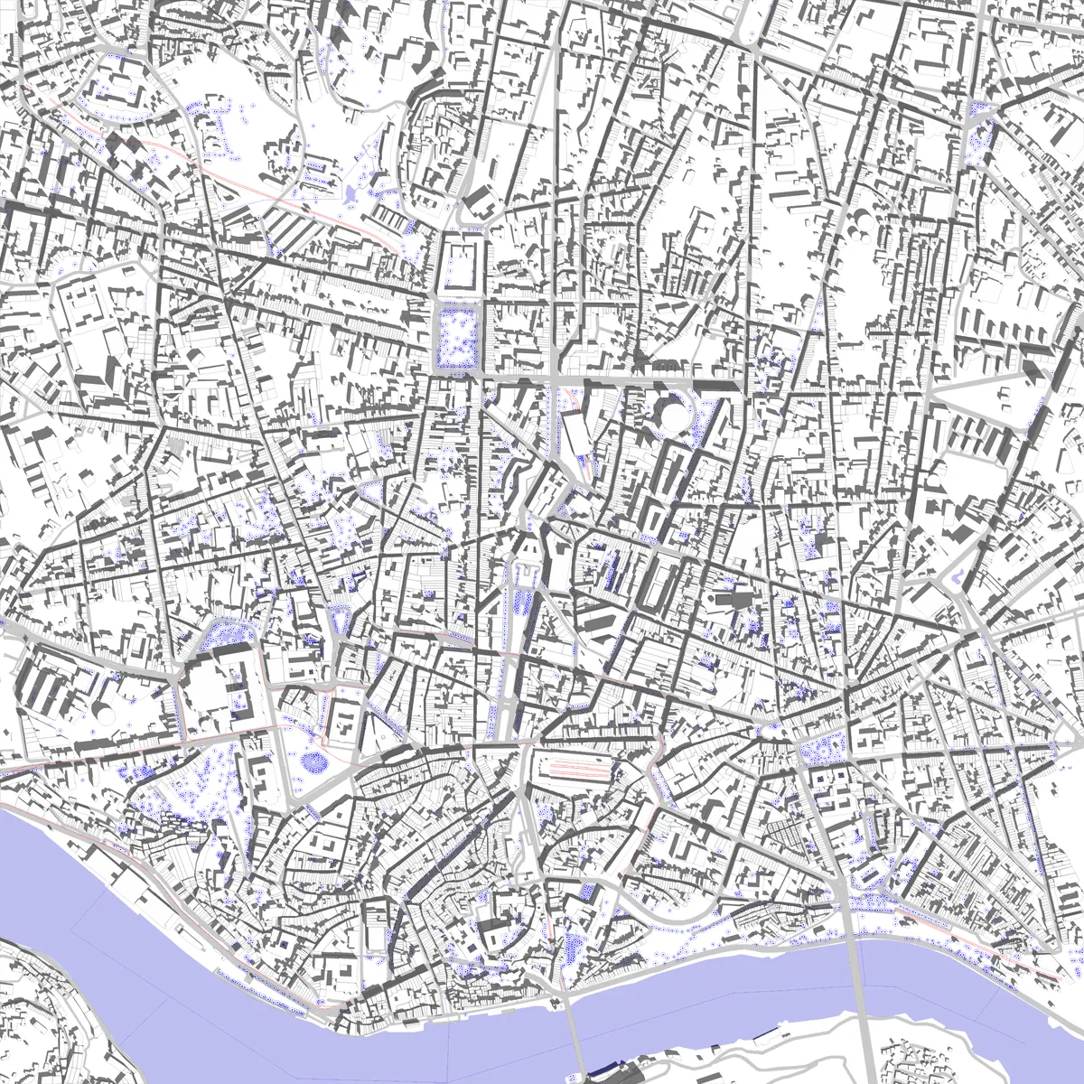 Porto site plan (2.5 km)
