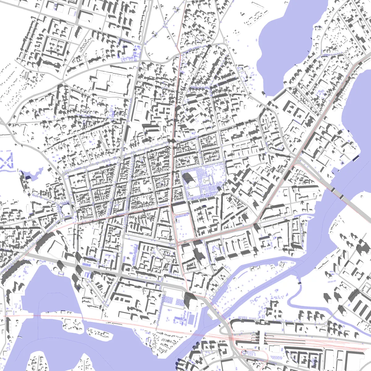 Potsdam site plan (2.5 km)