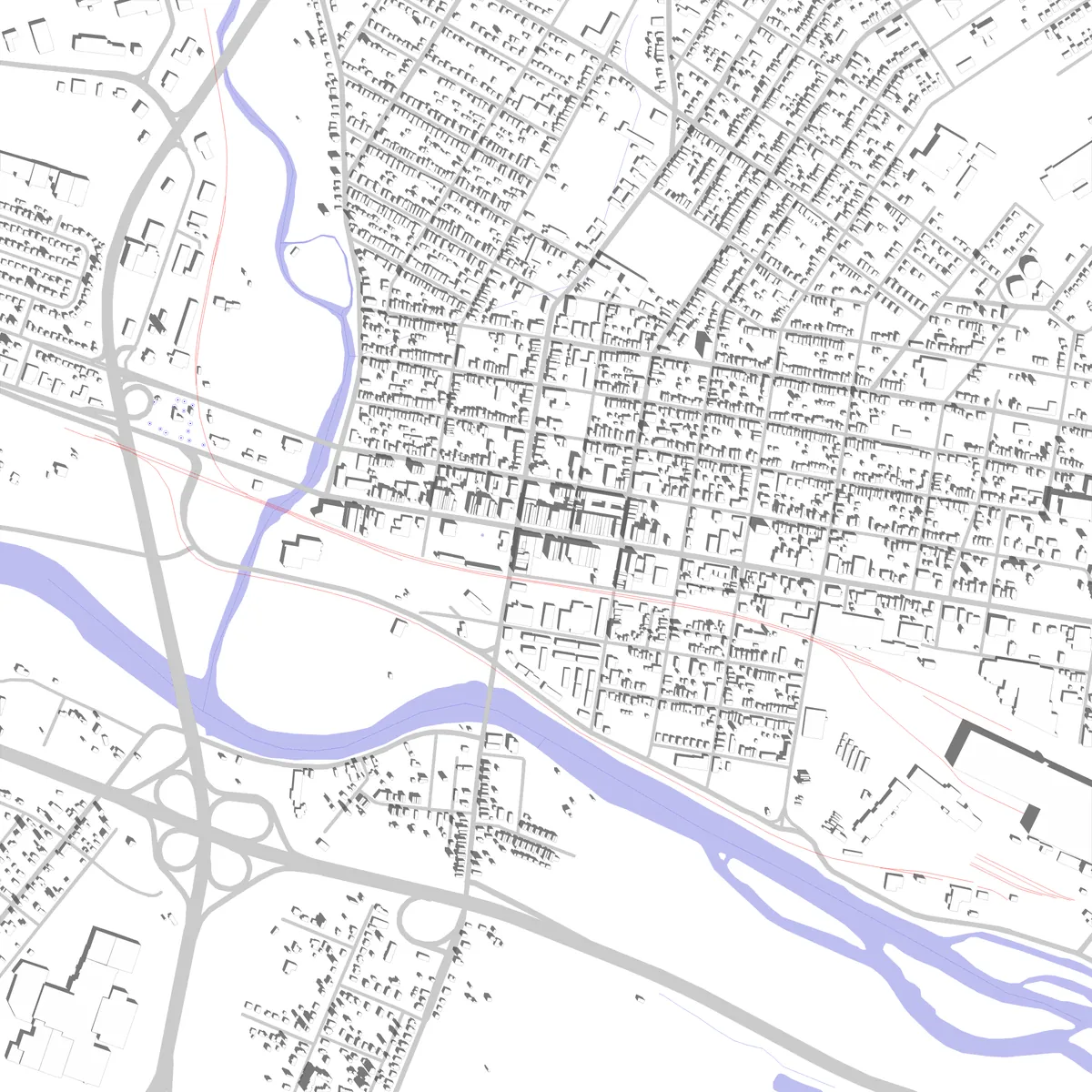 Pottstown site plan (2.5 km)