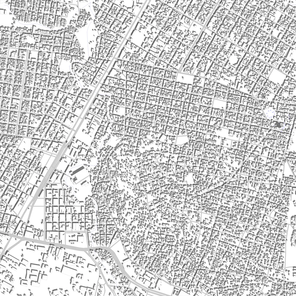 Poza Rica site plan (2.5 km)