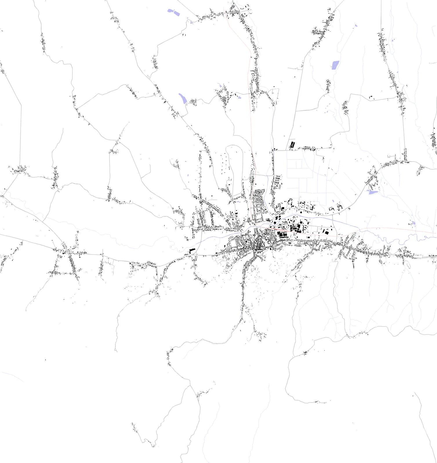 Požega figure ground plan