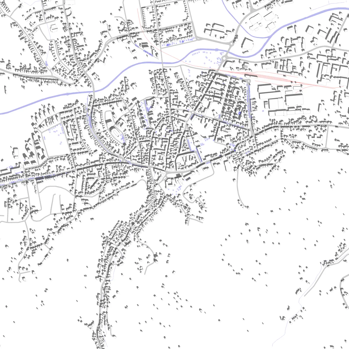 Požega site plan (2.5 km)