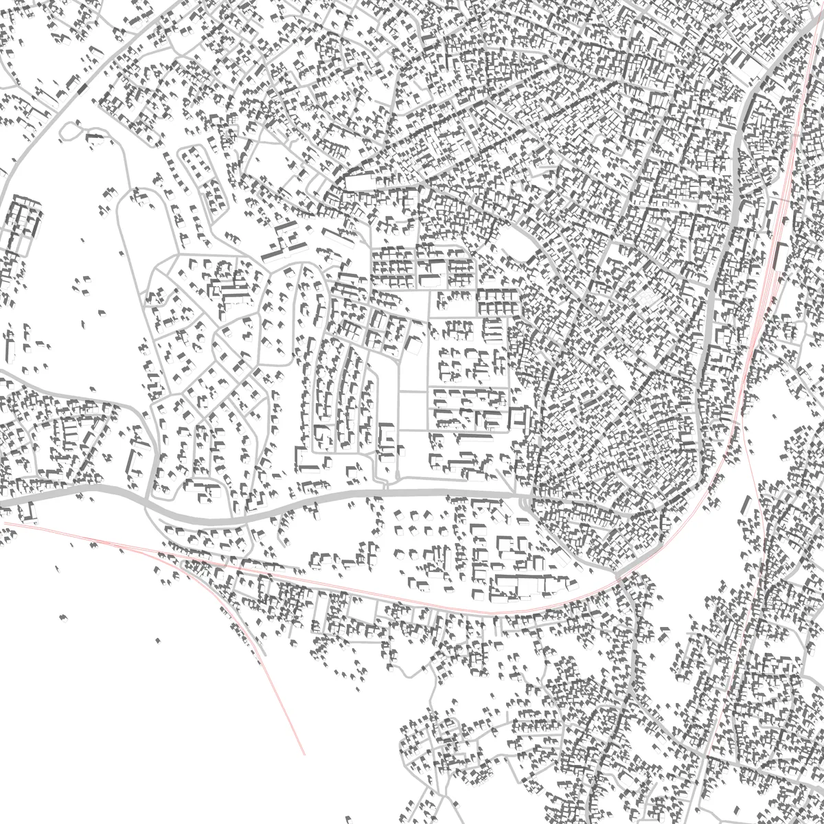 Prabumulih site plan (2.5 km)