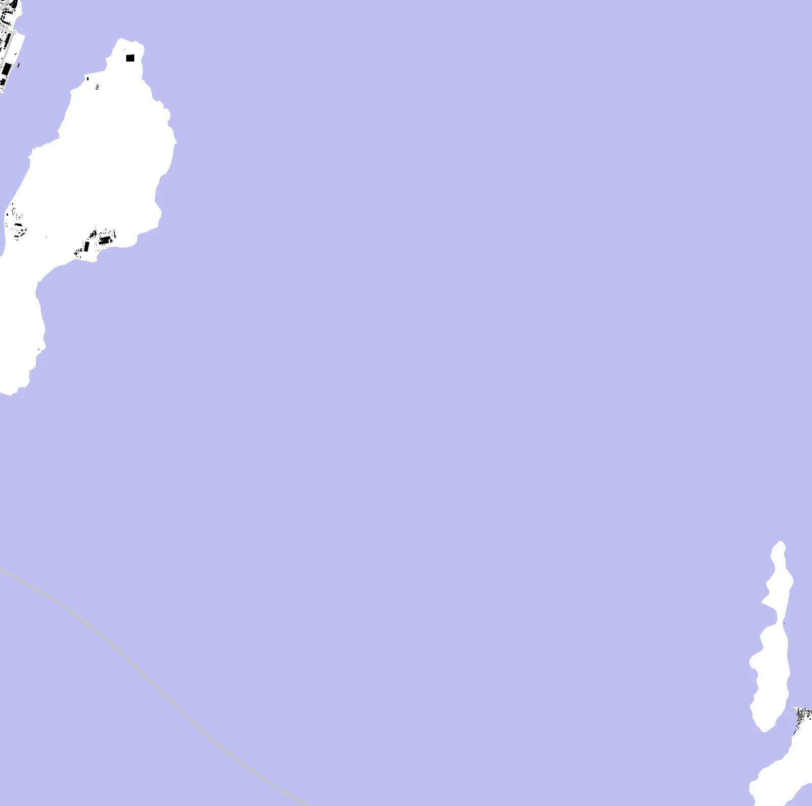 Praia Bay figure ground plan