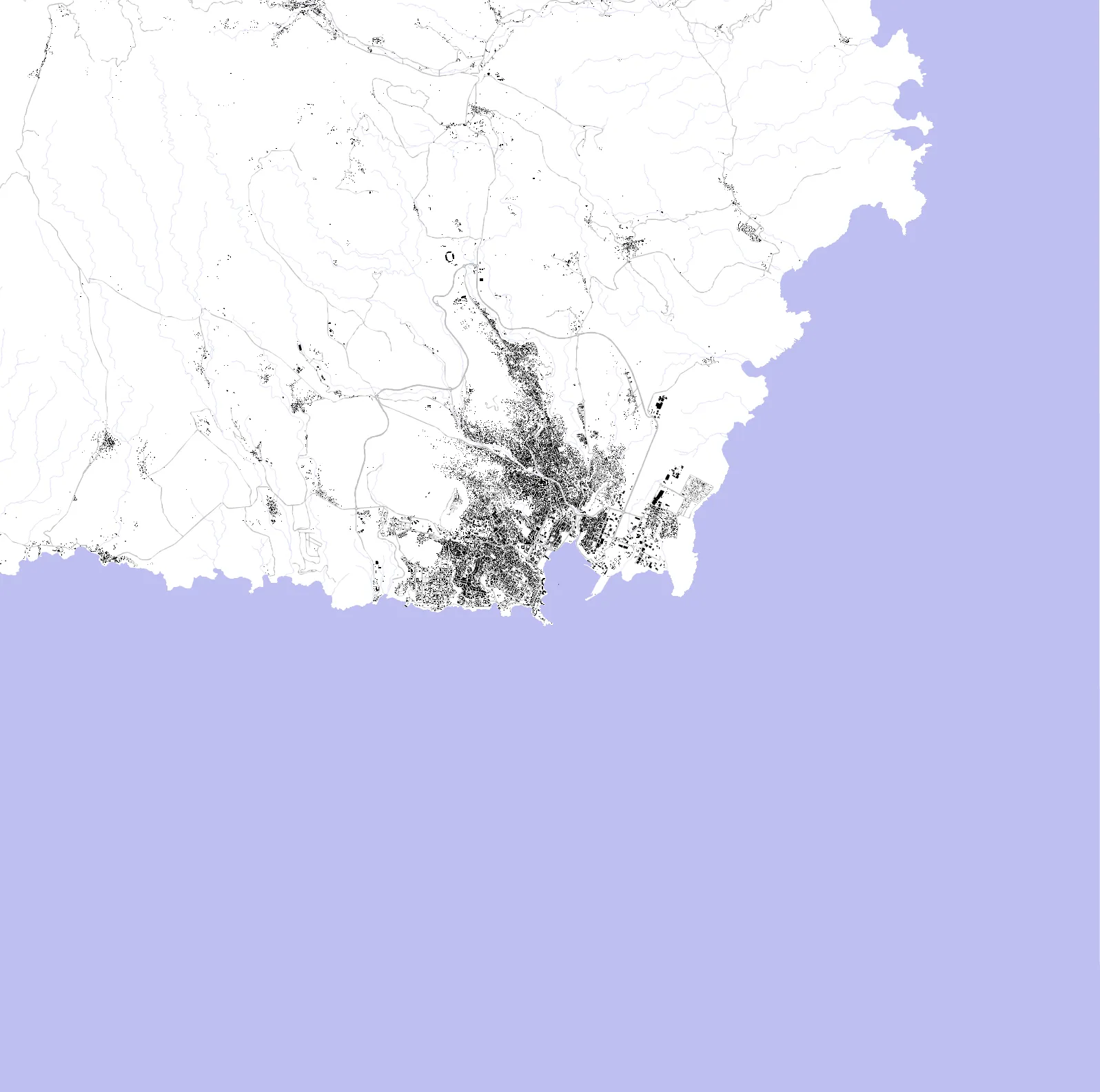 Praia figure ground plan