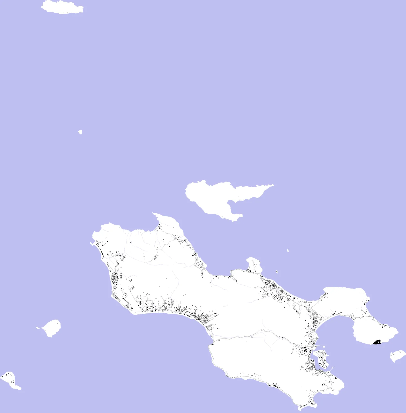 Praslin figure ground plan