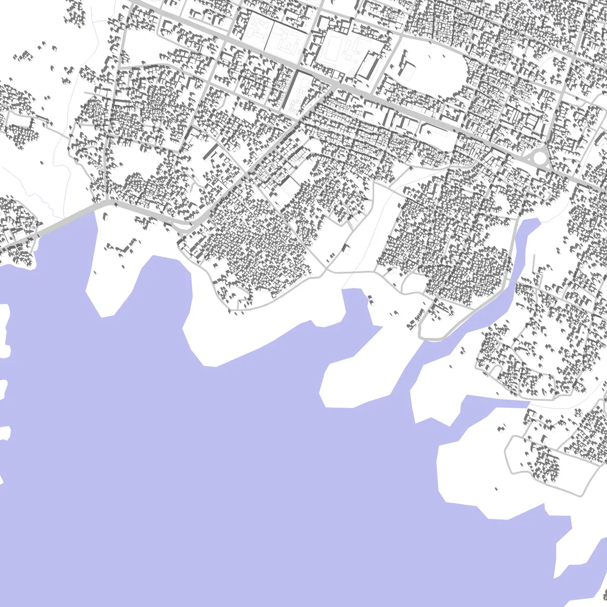 Praya site plan (2.5 km)