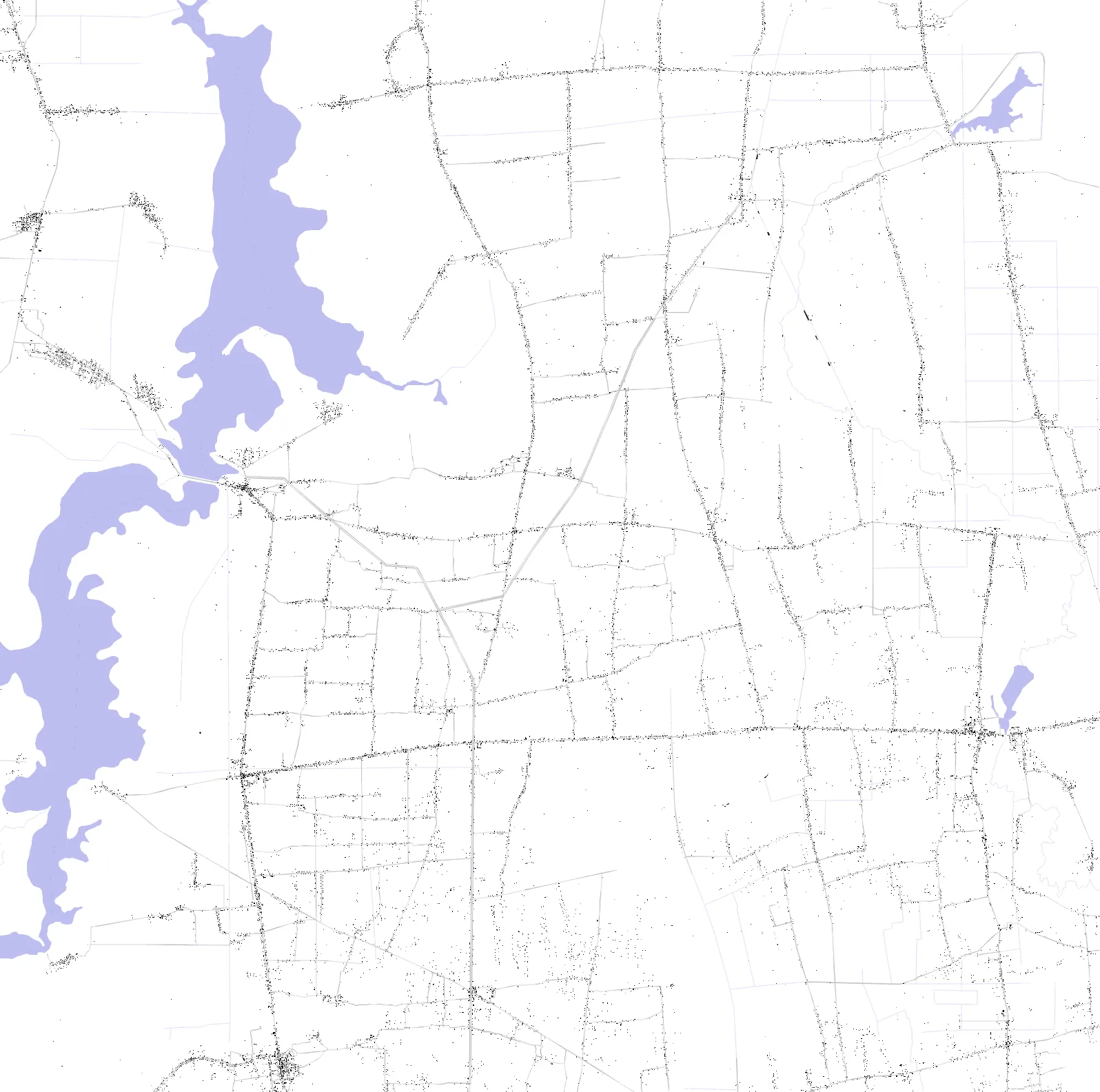 Prey Veng figure ground plan