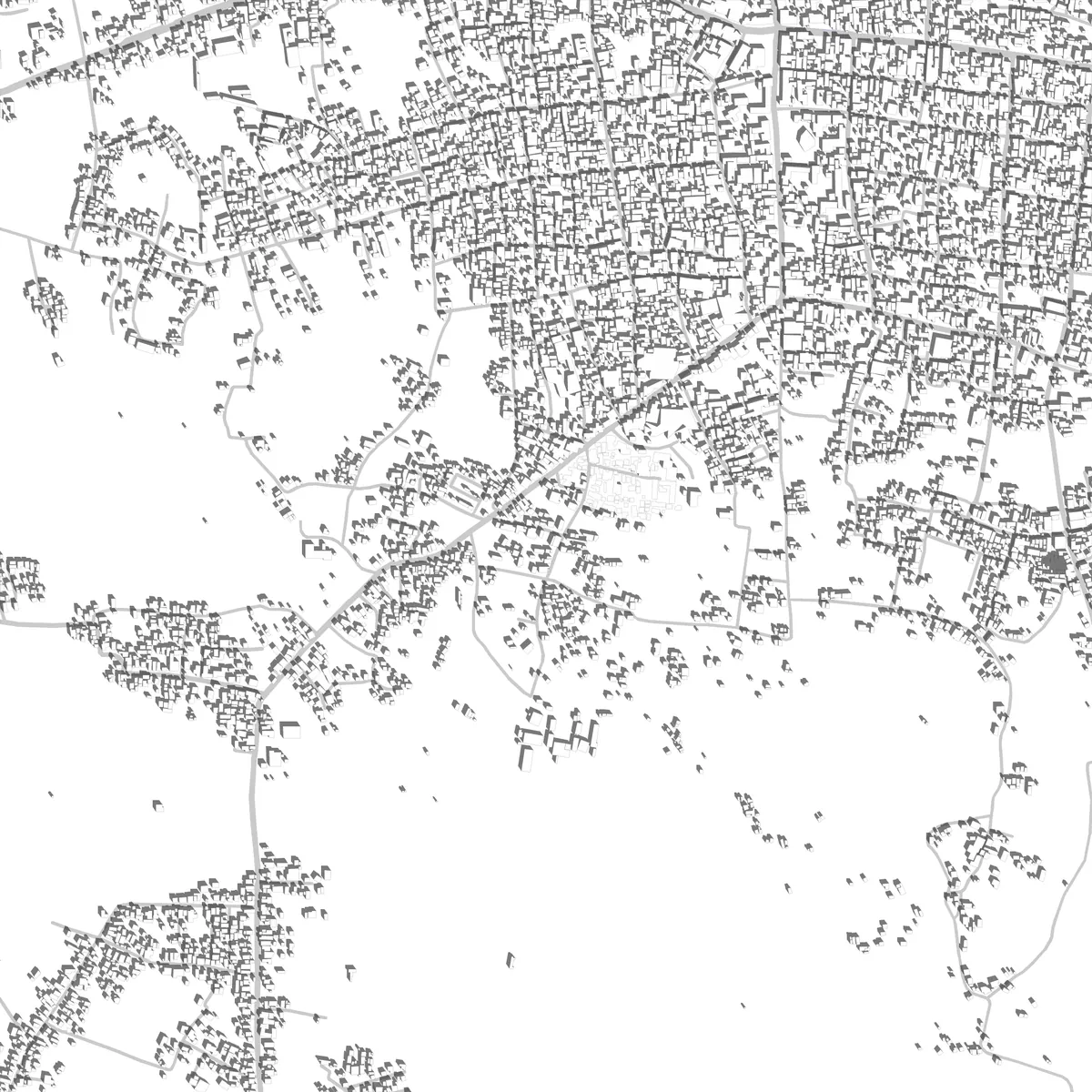 Pringsewu site plan (2.5 km)