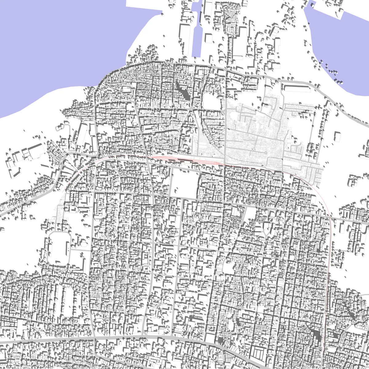 Probolinggo site plan (2.5 km)