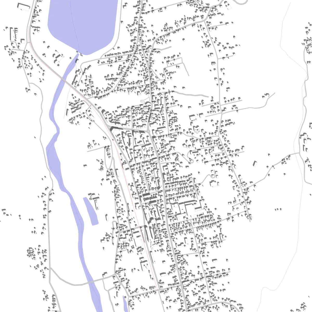 Pucioasa site plan (2,5 km)