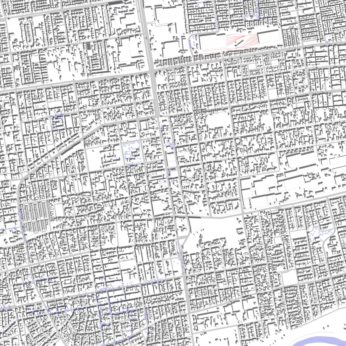 Puente Alto site plan (2.5 km)