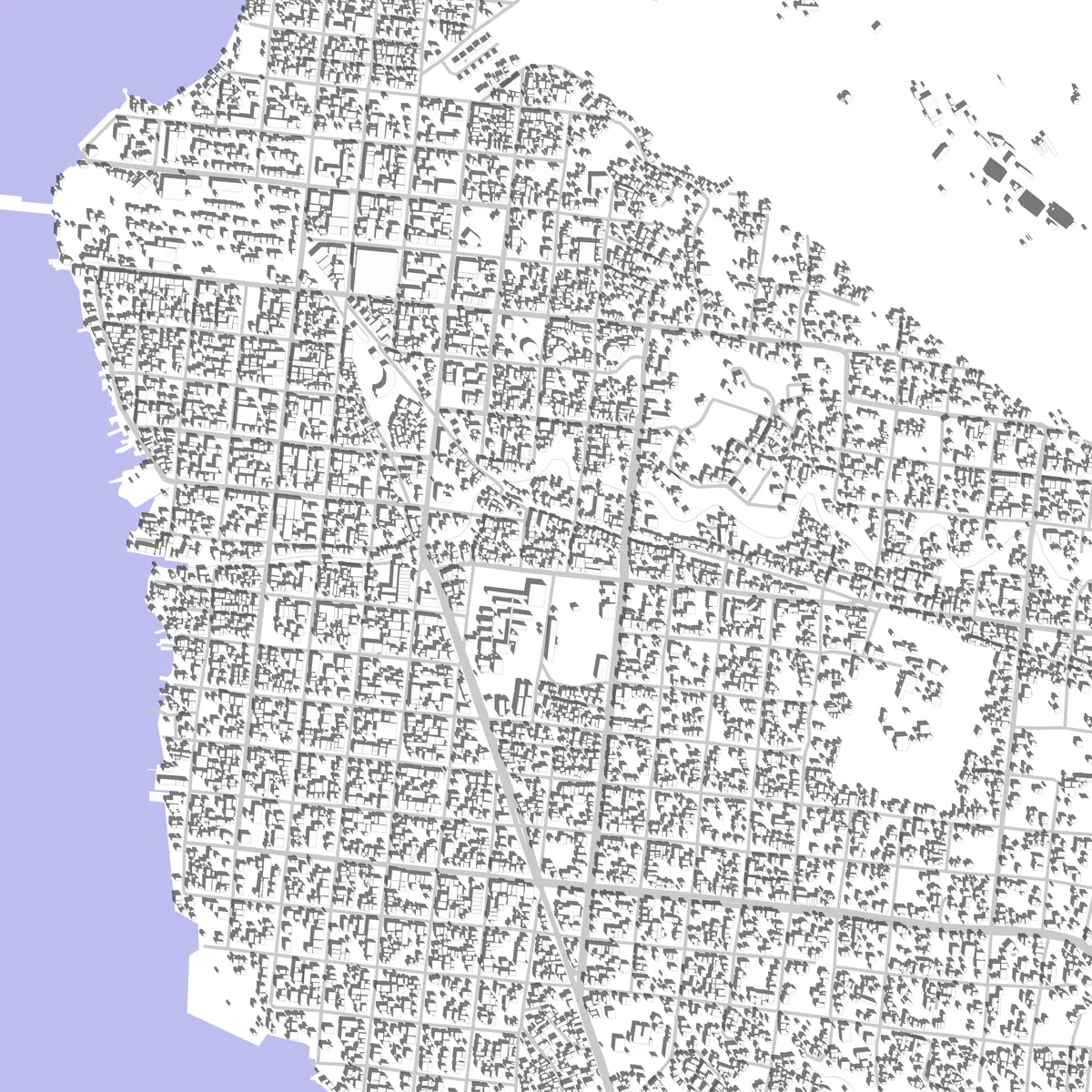 Puerto Barrios site plan (2.5 km)