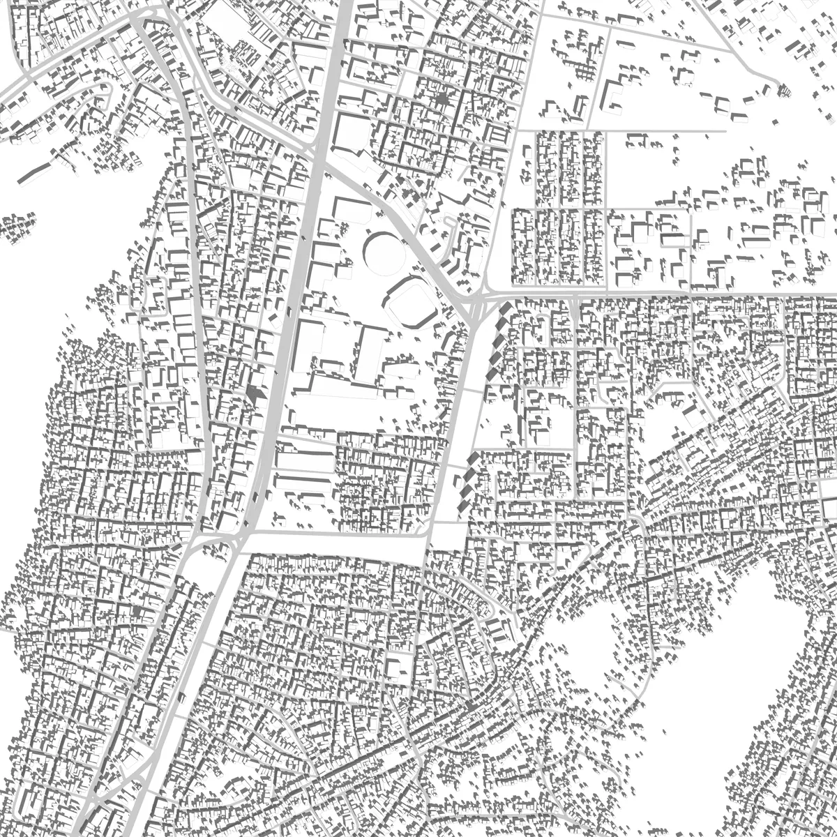 Puerto La Cruz site plan (2.5 km)
