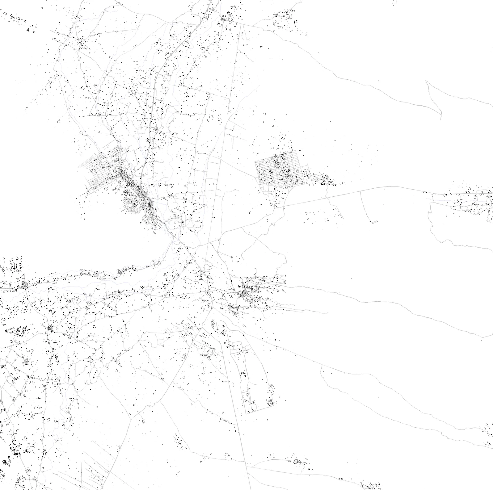 Pul-i-Alam figure ground plan