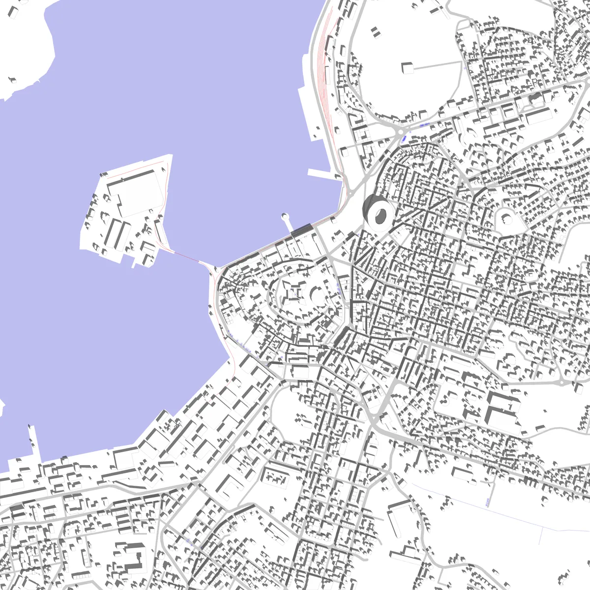 Pula site plan (2.5 km)