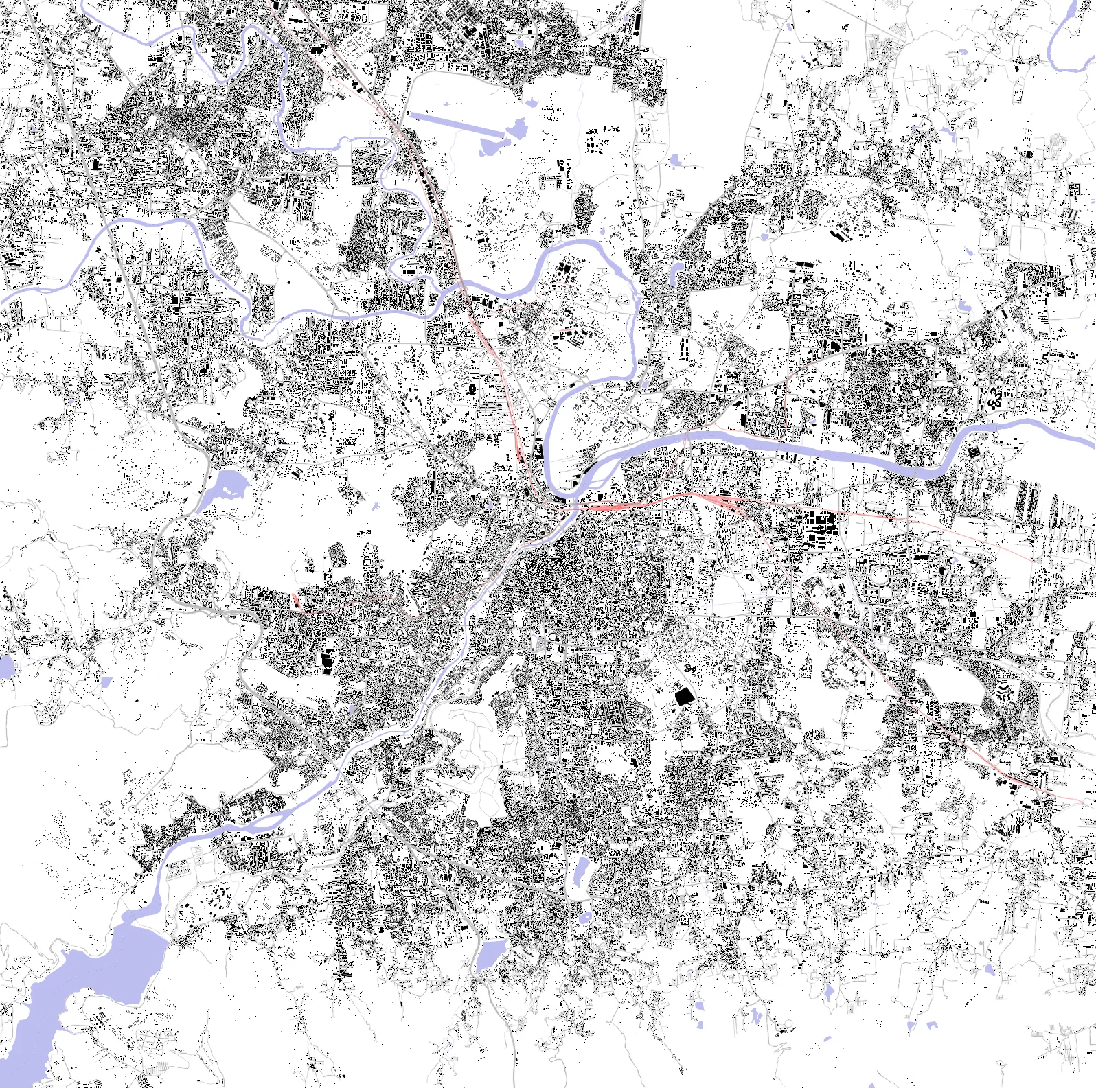 Pune figure ground plan