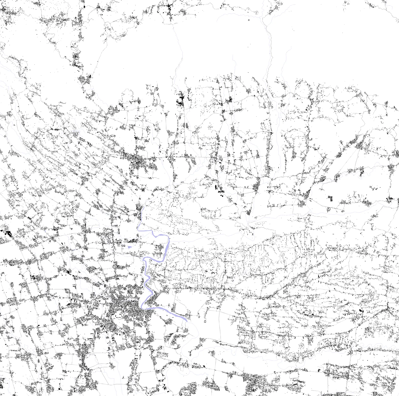 Purbalingga figure ground plan