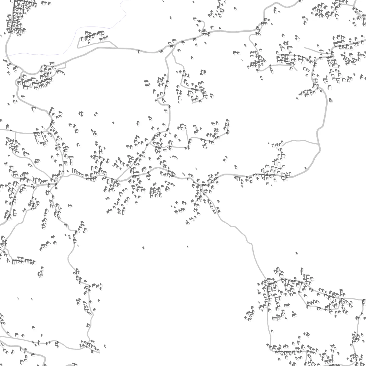 Purbalingga site plan (2.5 km)