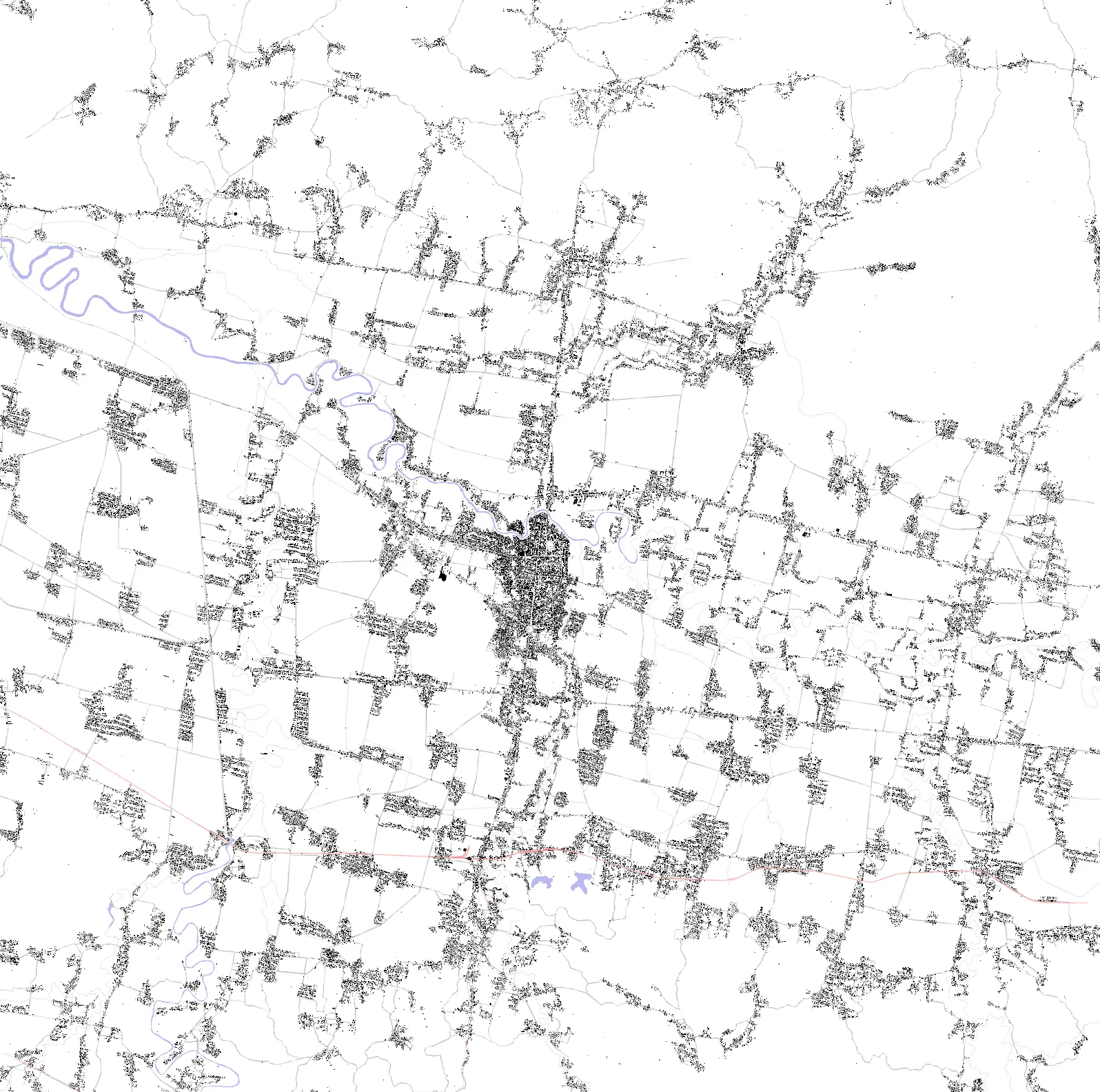 Purwodadi figure ground plan