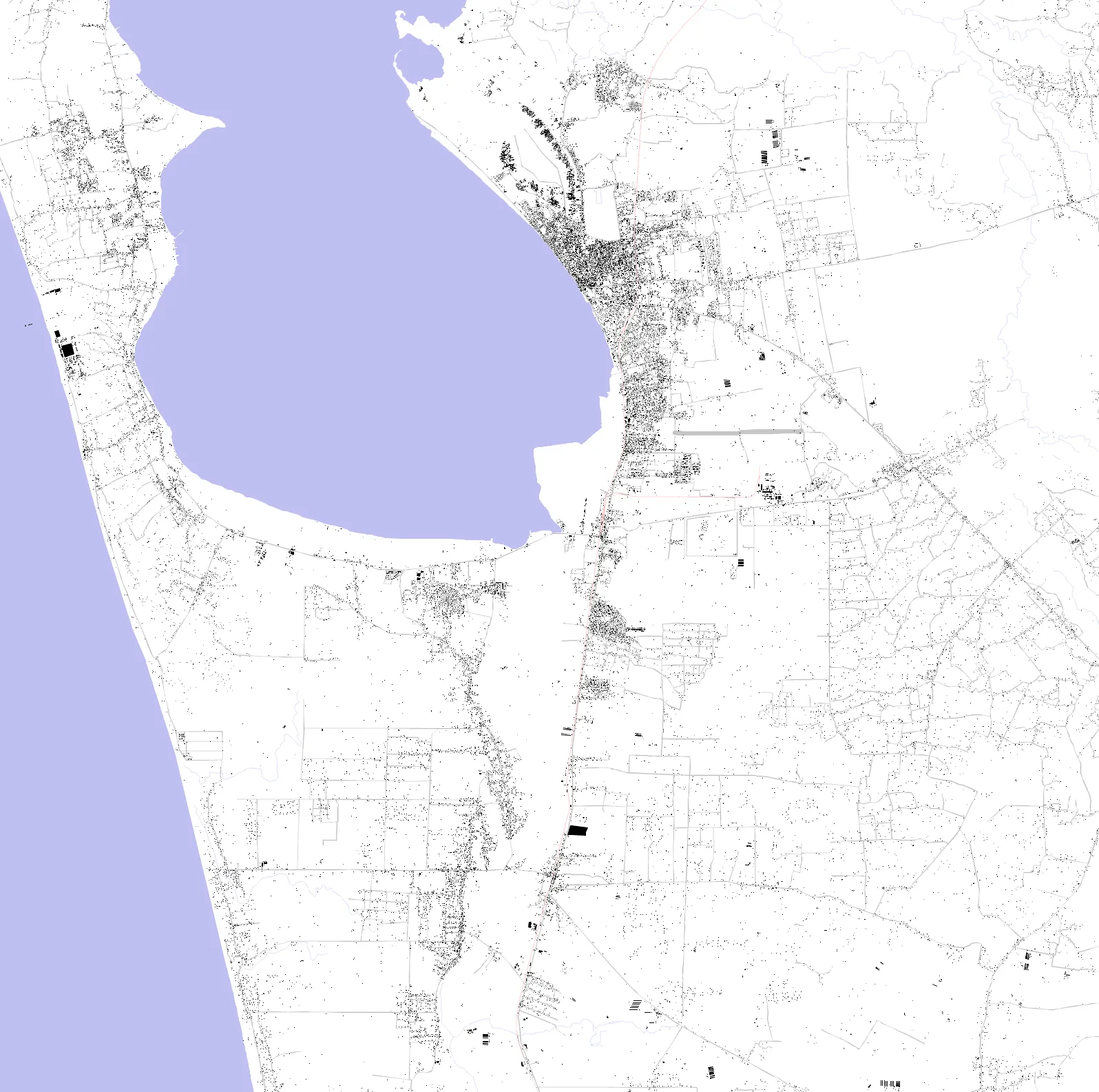 Puttalam figure ground plan