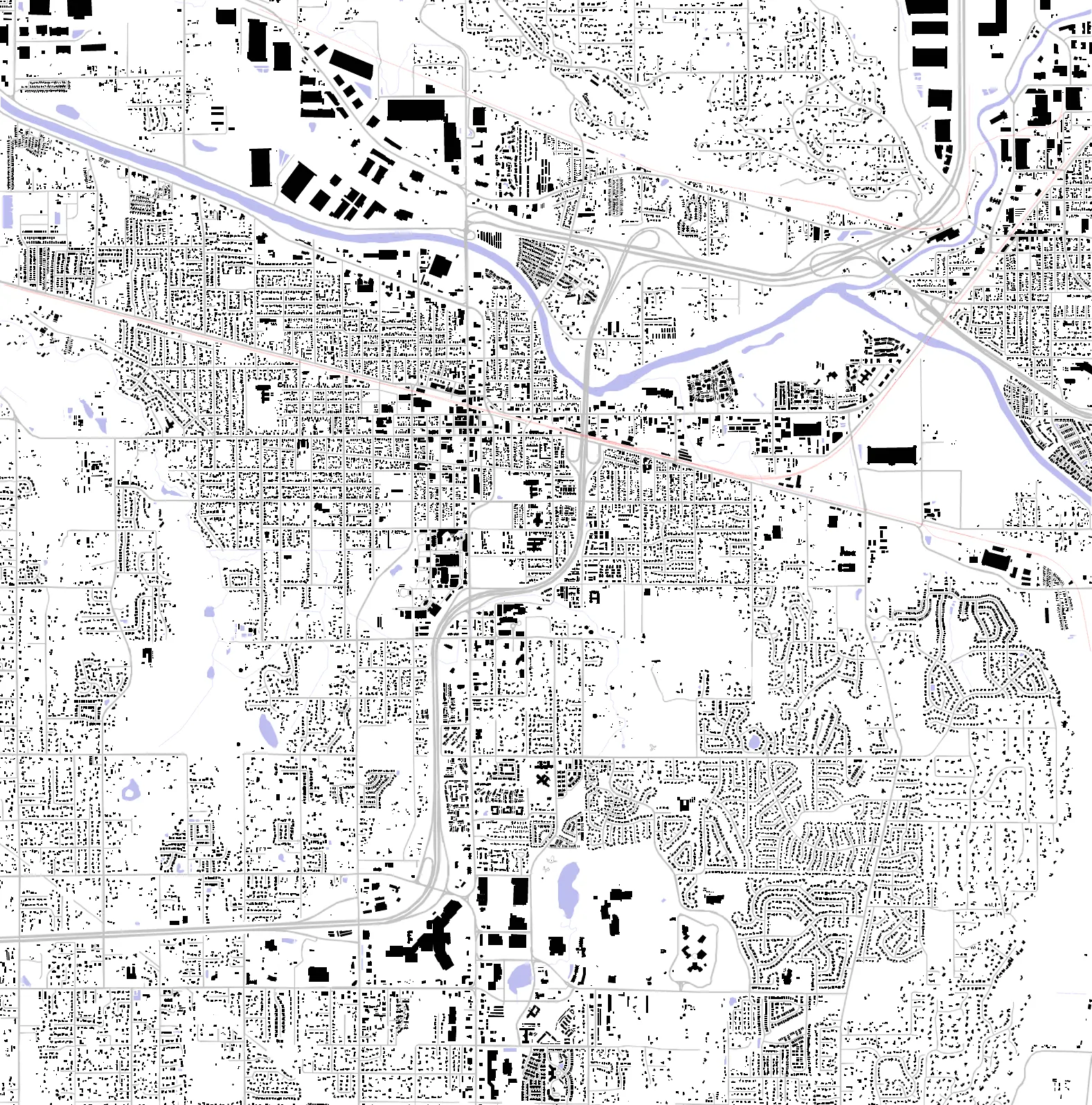 Puyallup figure ground plan