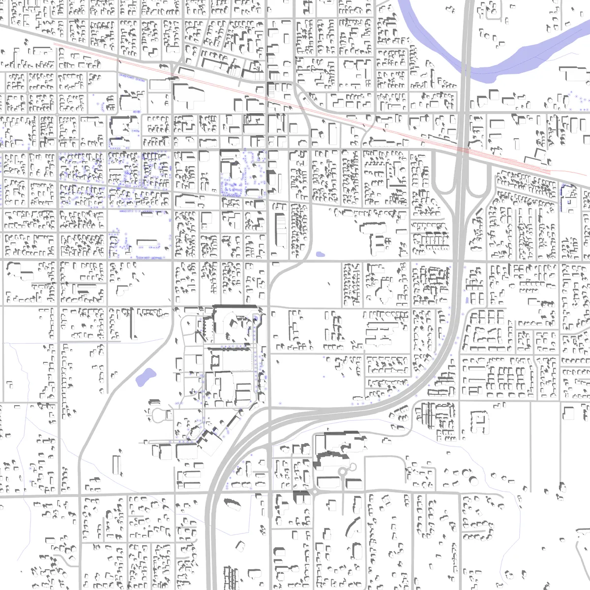 Puyallup site plan (2.5 km)