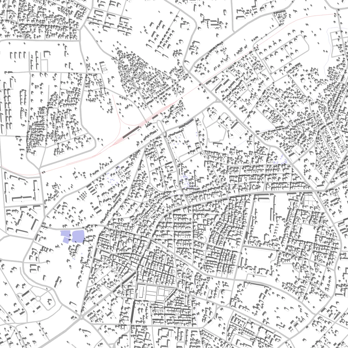 Pyin Oo Lwin site plan (2.5 km)